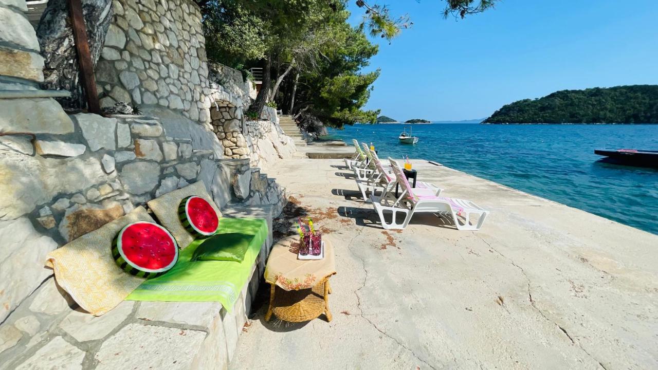 Lovely Apartments On The Private Beach - Island Korcula Prizba Exterior photo
